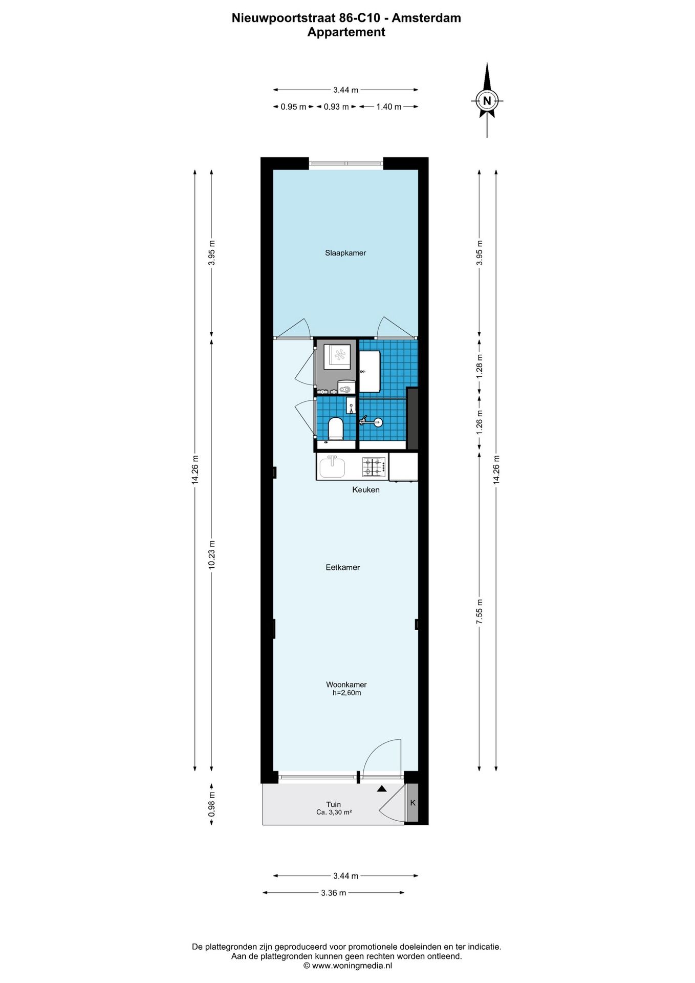 Modern 49m² Apartment with Energy Label A Near Westerpark — 18