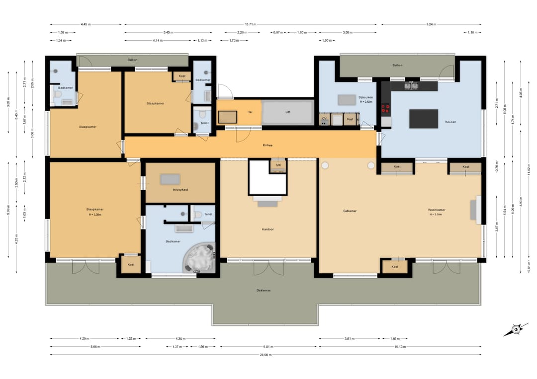 Foto 31 van Koningin Astrid Boulevard 26-F