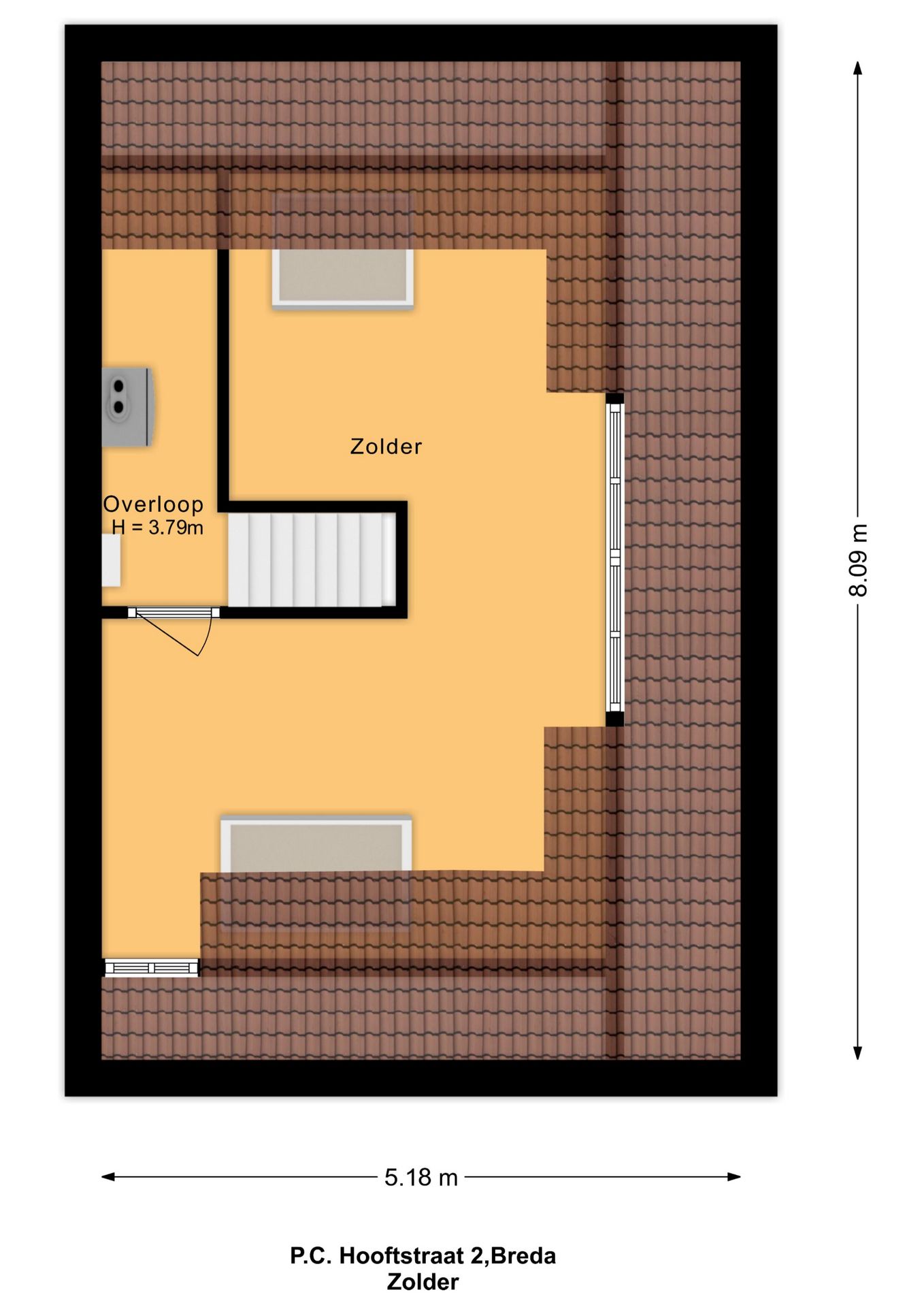 Spacious corner home with character elements in popular Boeimeer neighborhood — 61