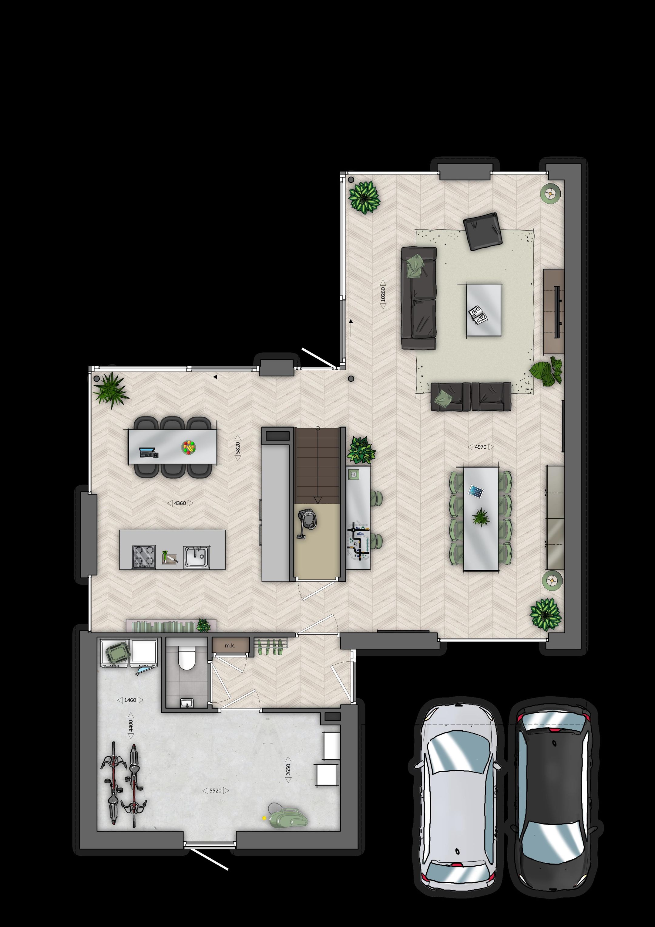 Foto 3 van 14 | Vrijstaand | Type B | Wolders Eik (Bouwnr. 14)