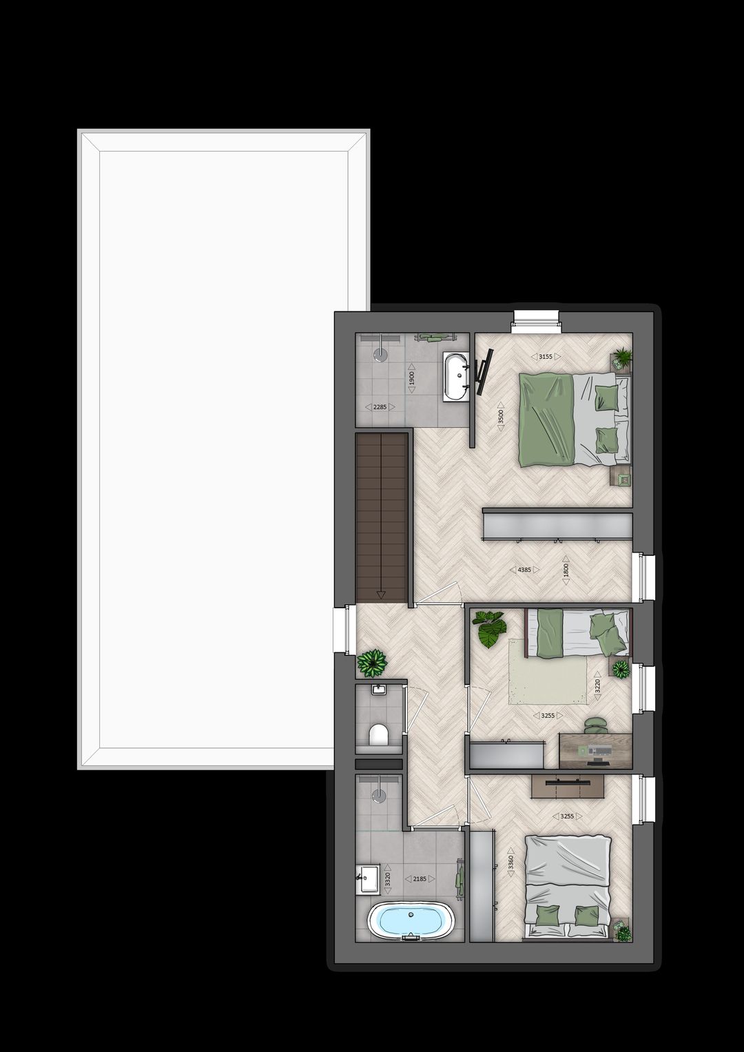 Foto 7 van 17 | Vrijstaand | Type A | Wolders Eik (Bouwnr. 17)