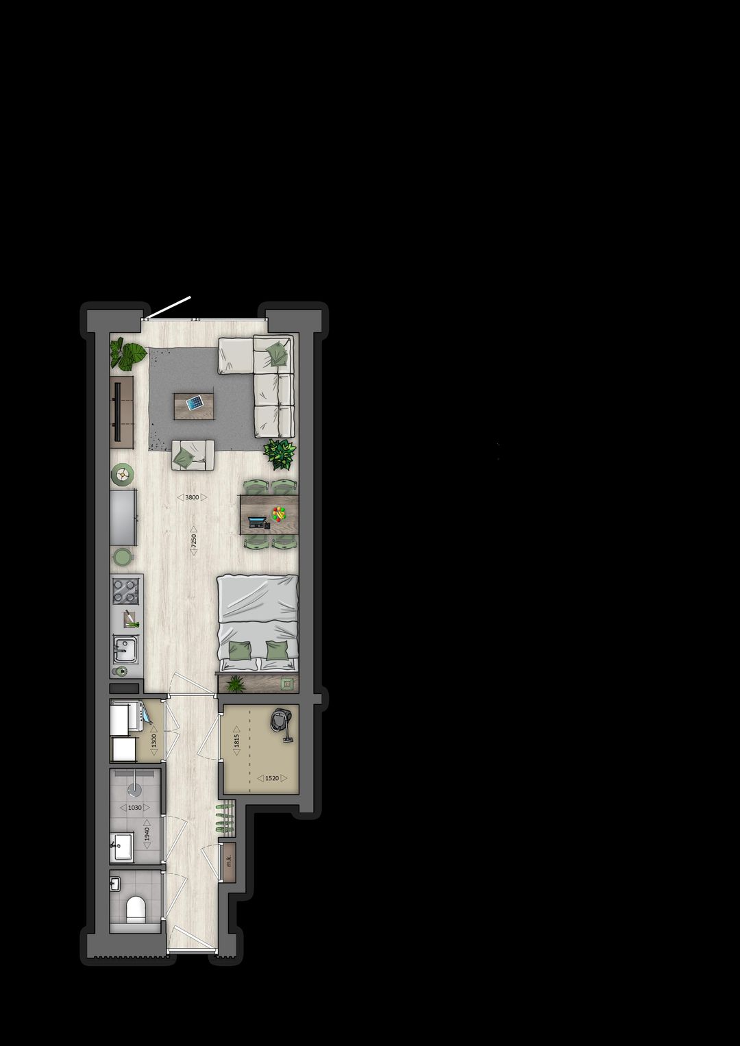 Foto 2 van 19 | Benedenwoning | Type G | Wolders Eik (Bouwnr. 19)