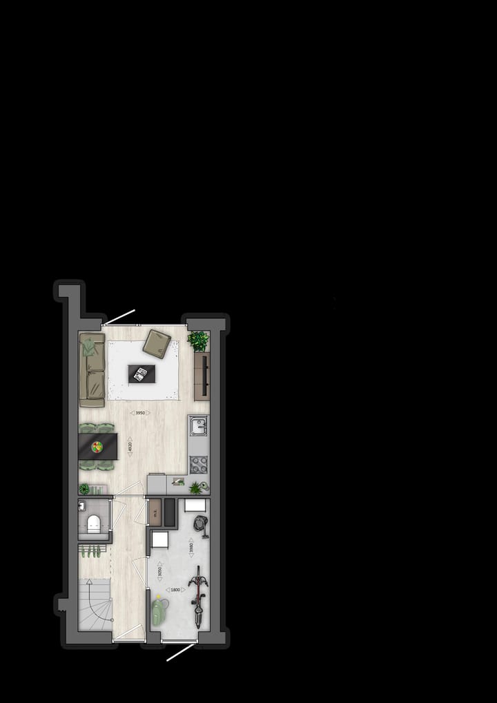 Foto 2 van 10 | Tussenwoning | Type F | Wolders Eik (Bouwnr. 10)