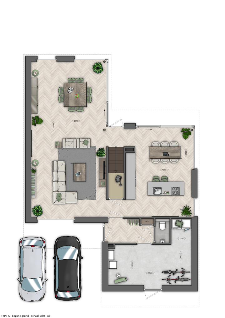 Foto 5 van 1 | Vrijstaand | Type A | Wolders Eik (Bouwnr. 1)