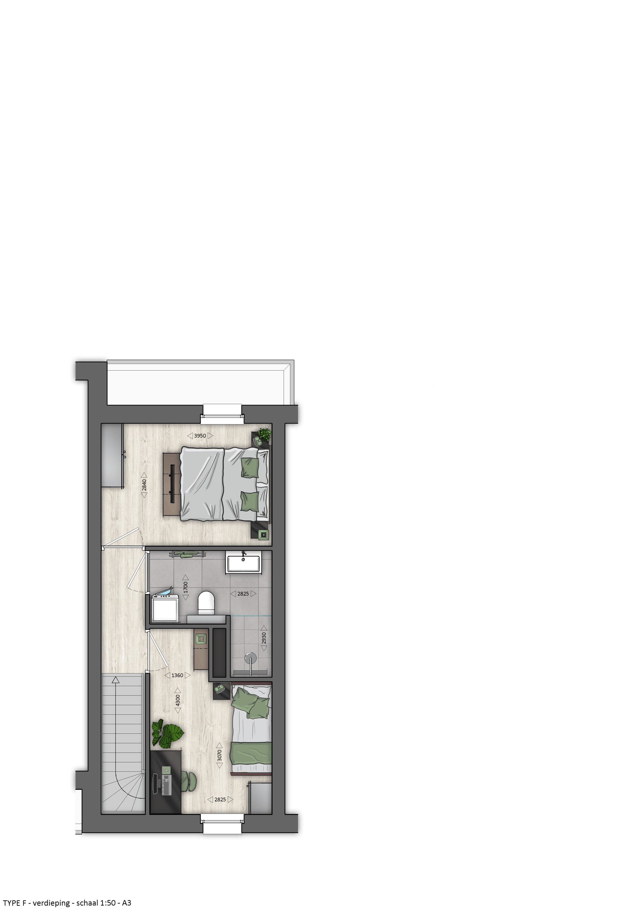 Foto 3 van 9 | Tussenwoning | Type F | Wolders Eik (Bouwnr. 9)