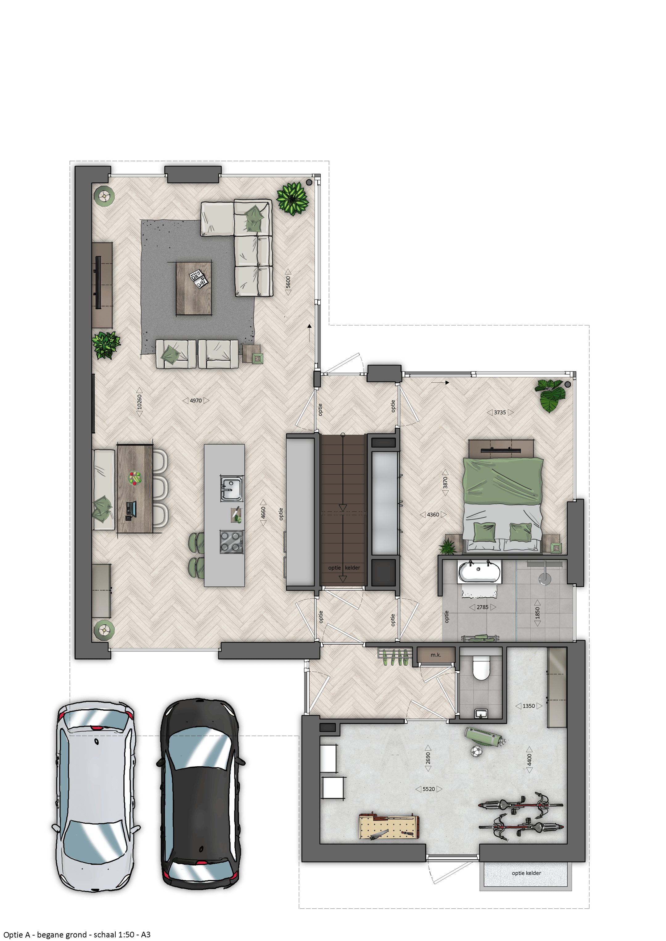 Foto 6 van 17 | Vrijstaand | Type A | Wolders Eik (Bouwnr. 17)