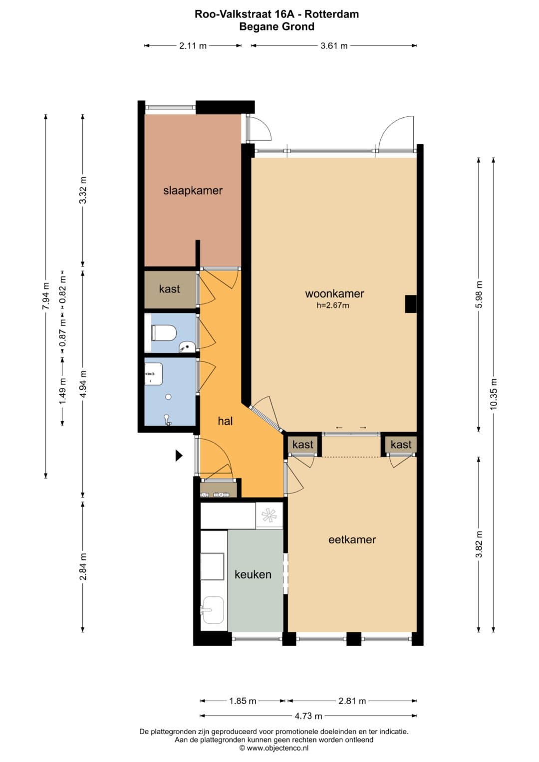 Charming Ground Floor Apartment with Deep Garden in Agniesebuurt — 43