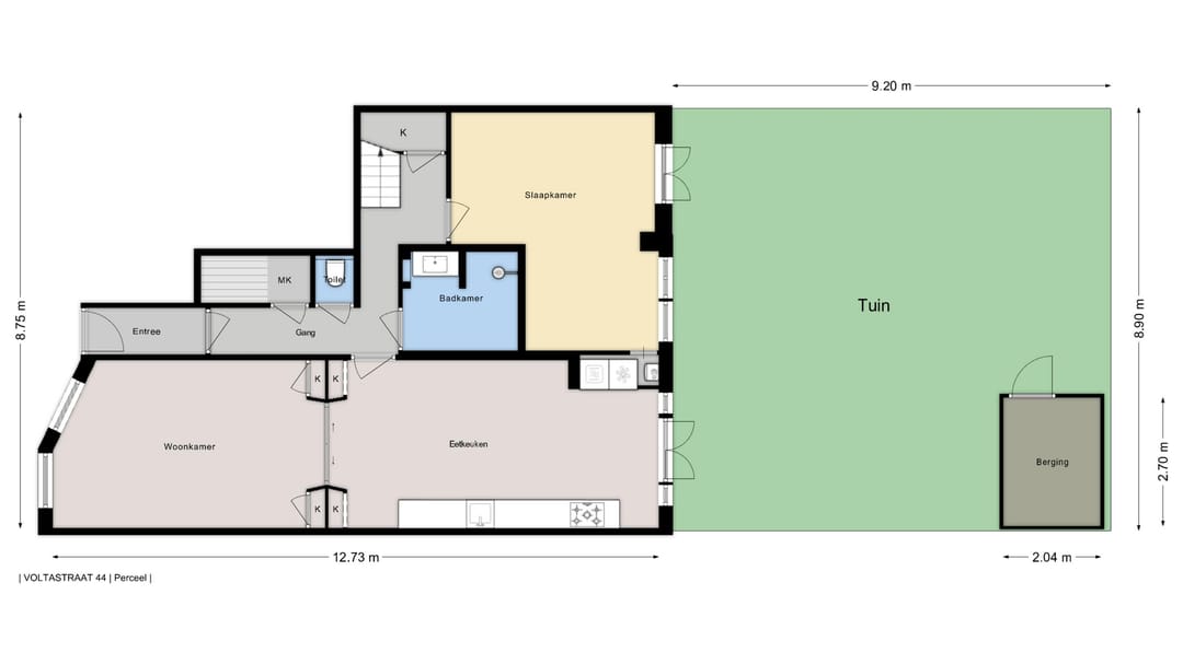 Charming Five-Room Apartment with Sunny Garden in Duinoord — 34