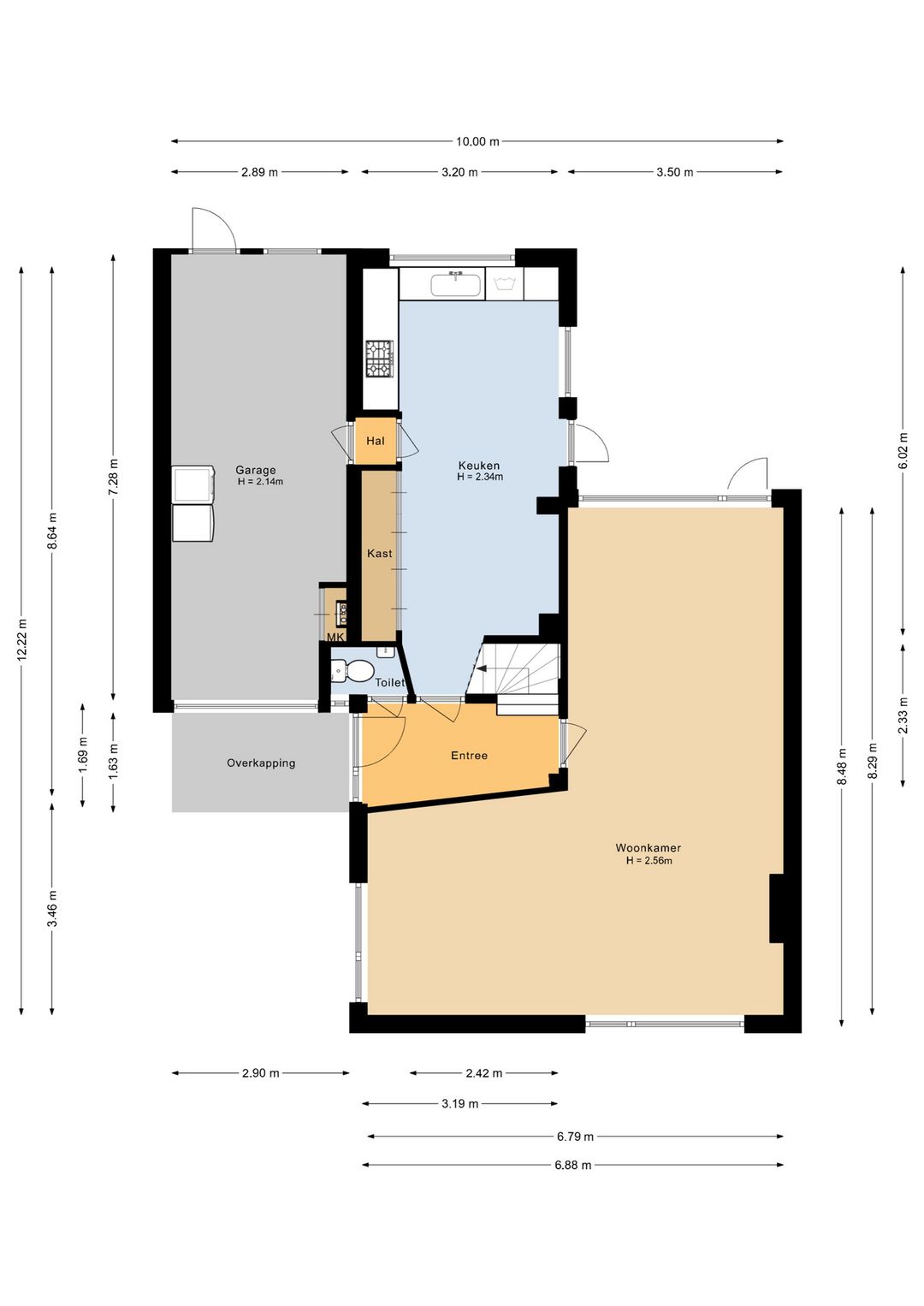 Spacious semi-detached house with garage and four bedrooms in Veldhoven — 48
