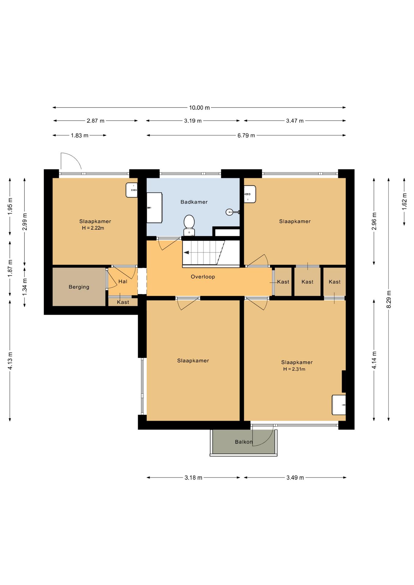 Spacious semi-detached house with garage and four bedrooms in Veldhoven — 49