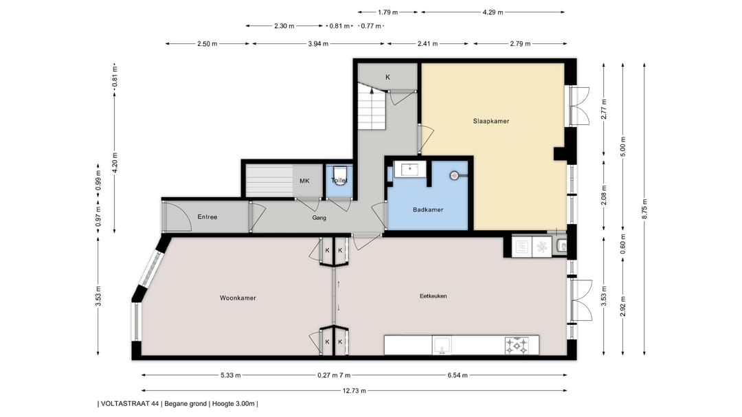 Charming Five-Room Apartment with Sunny Garden in Duinoord — 35