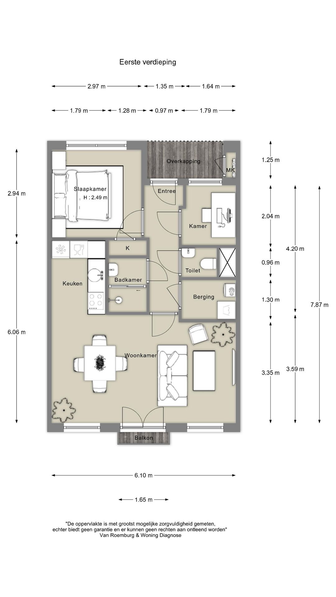 Modern Two-Bedroom Apartment with South-Facing Balcony in De Pijp — 26