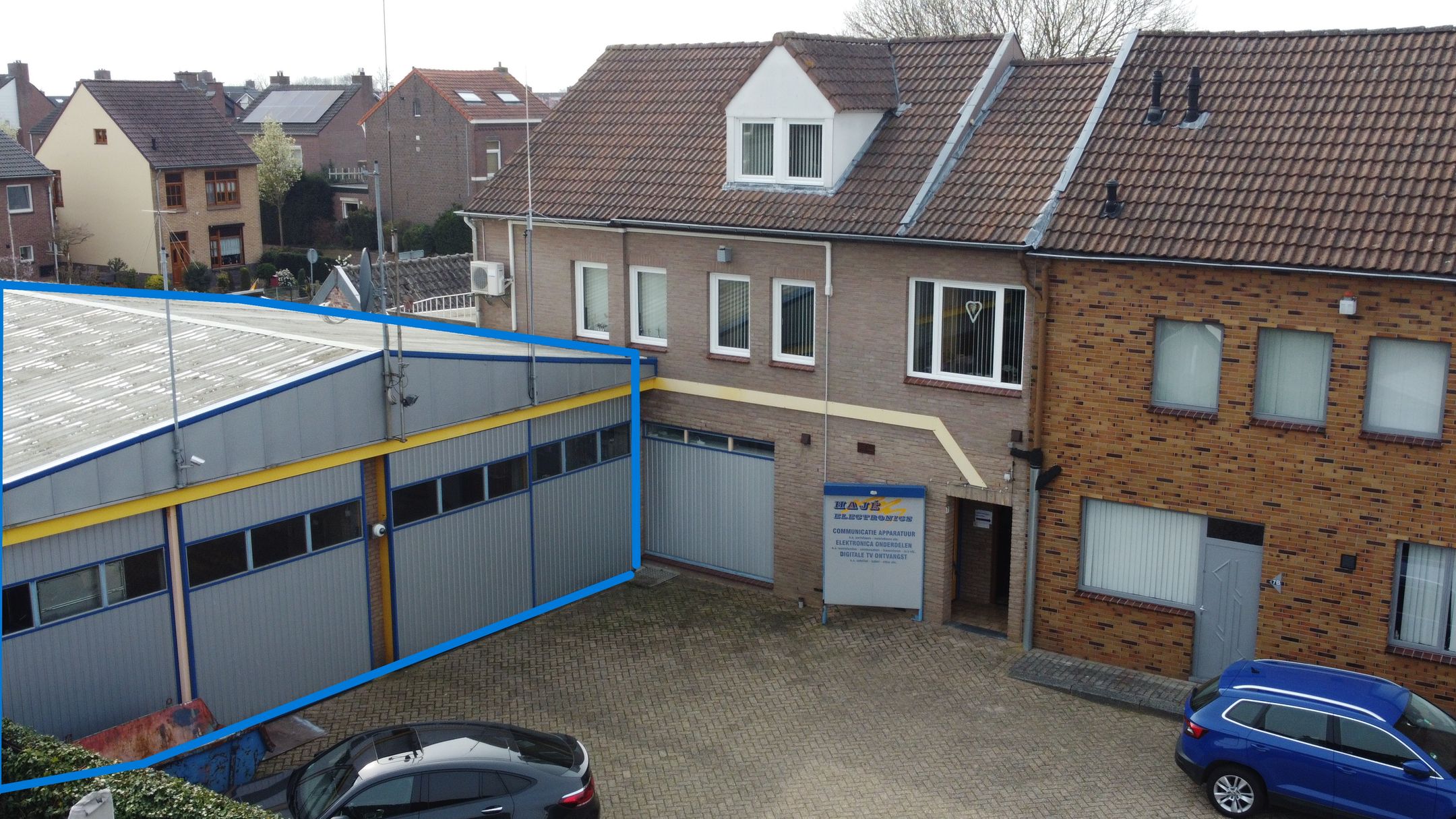 Mixed-use complex with residential apartments, commercial space and warehouses in Berg en Terblijt — 30