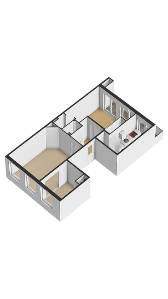 Bright apartment with southwest balcony and perpetually paid-off ground lease in Bos en Lommer — 21