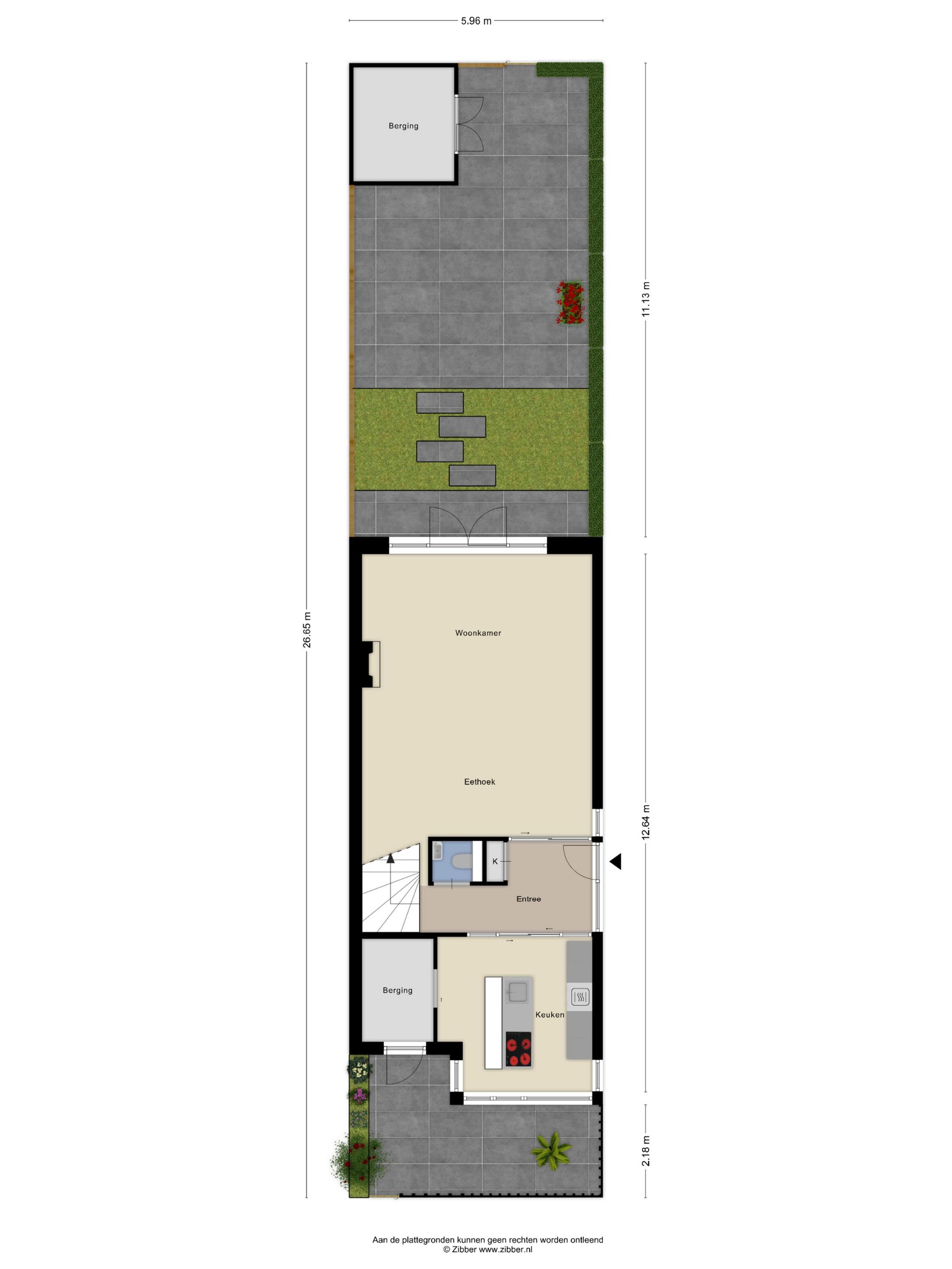 Extended corner house with sunny southwest-facing backyard in Zoetermeer — 35