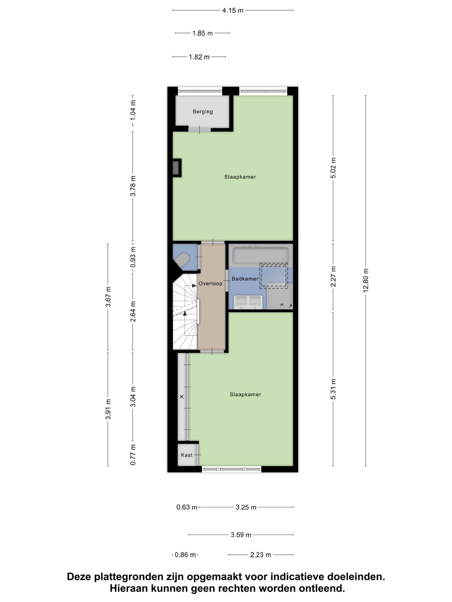 Spacious townhouse with large rooftop terrace in Rotterdam Liskwartier — 63