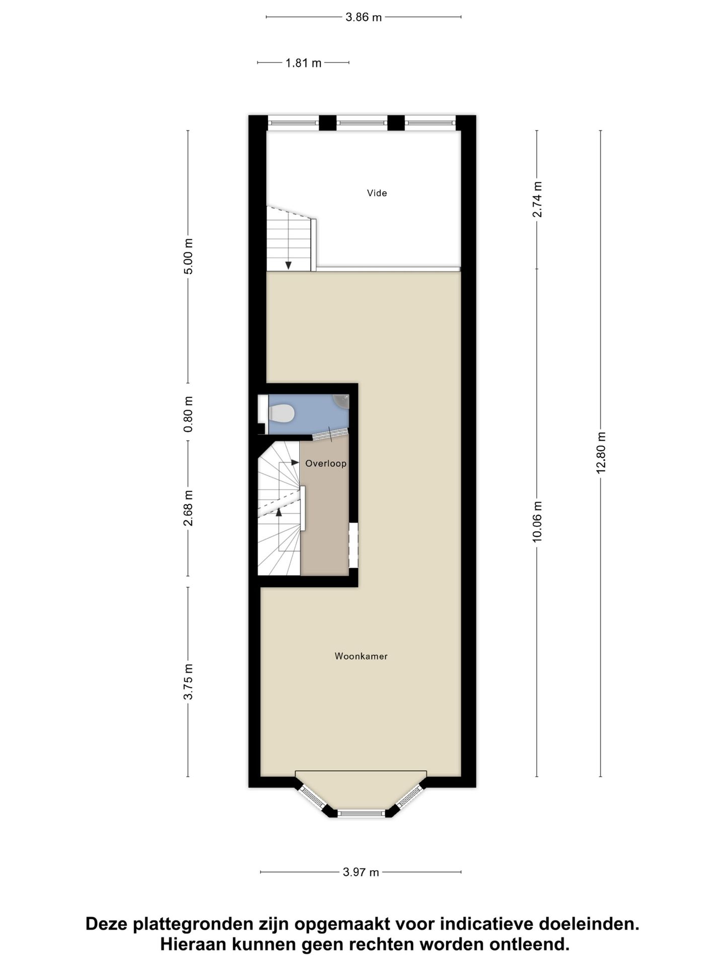 Spacious townhouse with large rooftop terrace in Rotterdam Liskwartier — 59