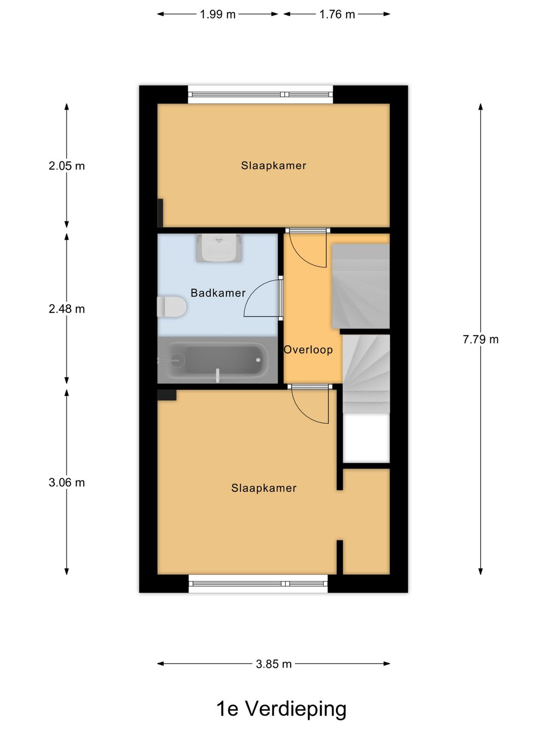 Well-maintained family home in quiet Zwijndrecht neighborhood — 45