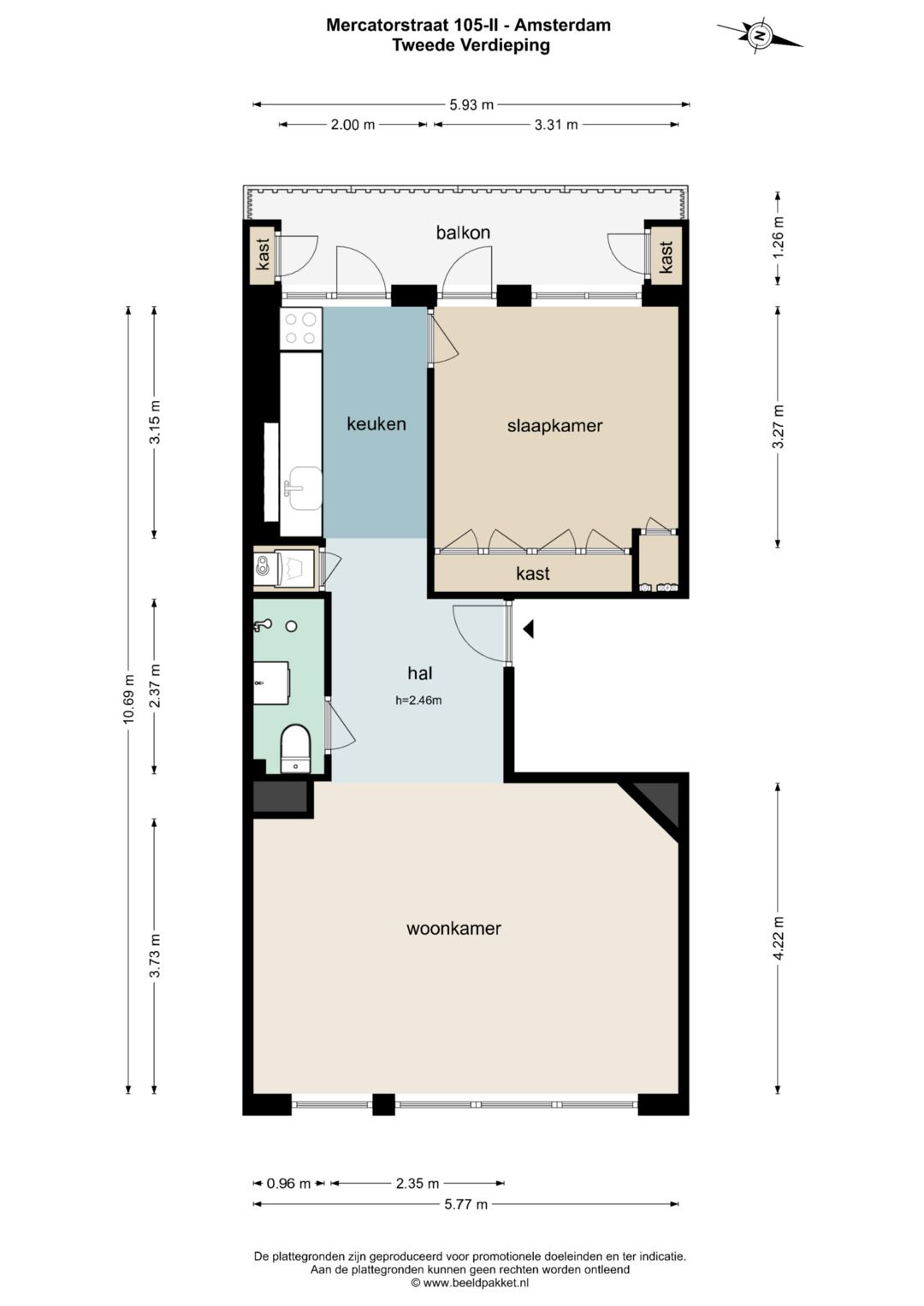 Foto 32 van Mercatorstraat 105-2