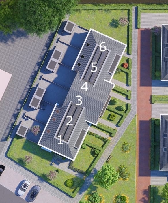 Foto 2 van Rijwoningen (Bouwnr. 2)