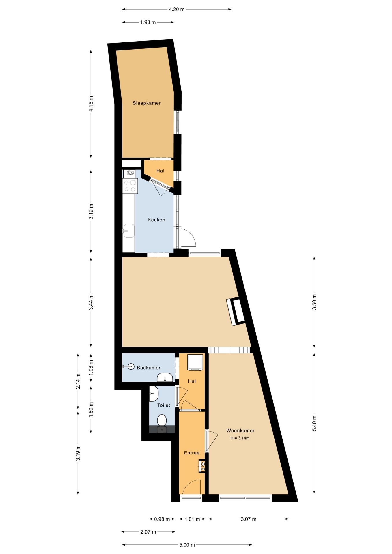 Foto 27 van Raamsteeg 17-ZW