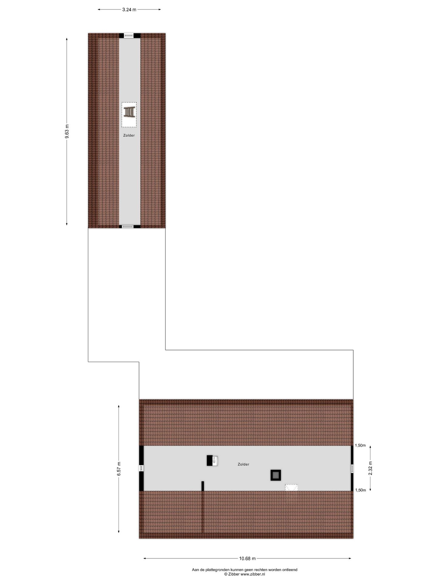 Detached home with spacious garden and renovation potential — 50