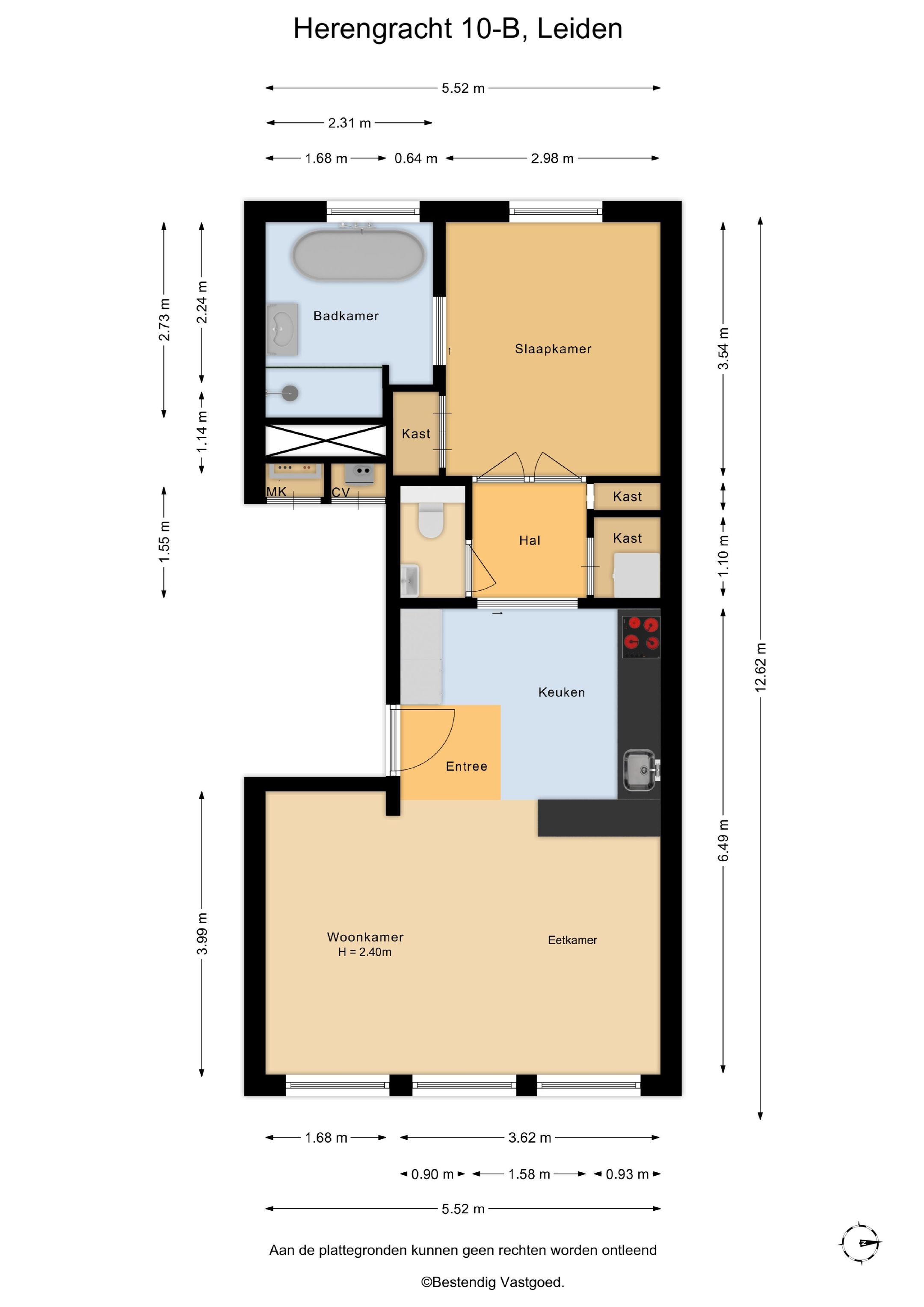Luxurious Canal Apartment in Historic Monument Building — 20