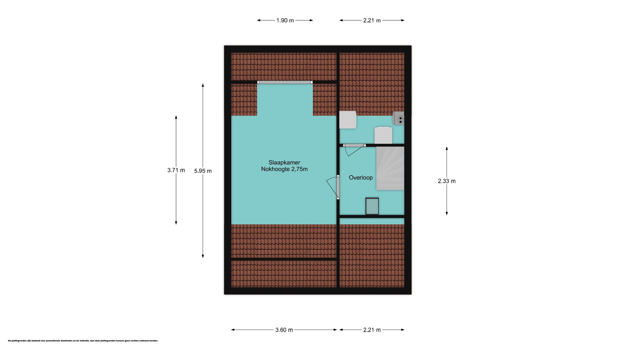 Well-maintained terraced house with 4 bedrooms in quiet courtyard location — 30