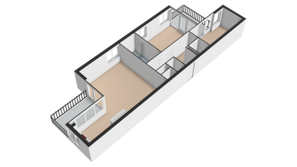 Light and Fully Renovated Apartment with Two Balconies in Hoofddorp Floriande West — 37