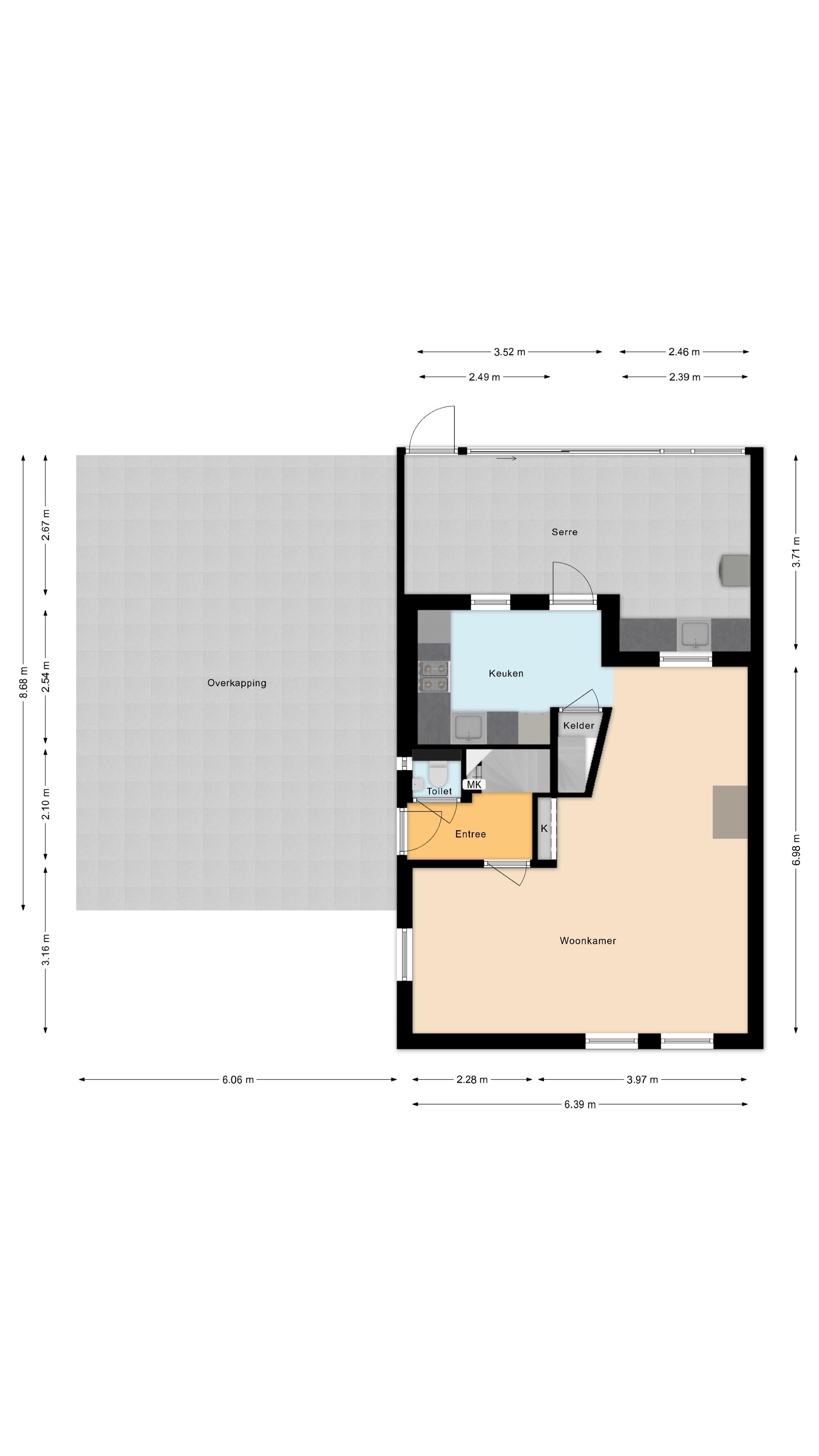Semi-Detached Home with Garage and Renovation Potential in Zeeland — 47