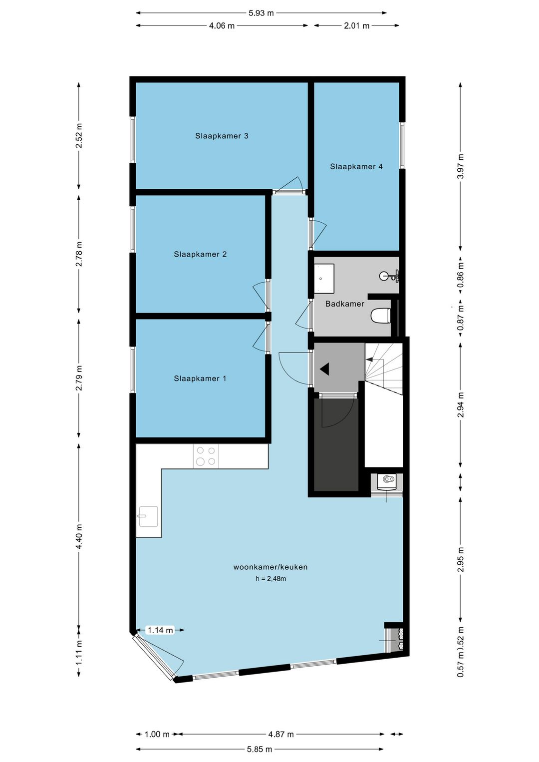 Bright Corner Apartment with Sarphatipark Views in De Pijp — 26