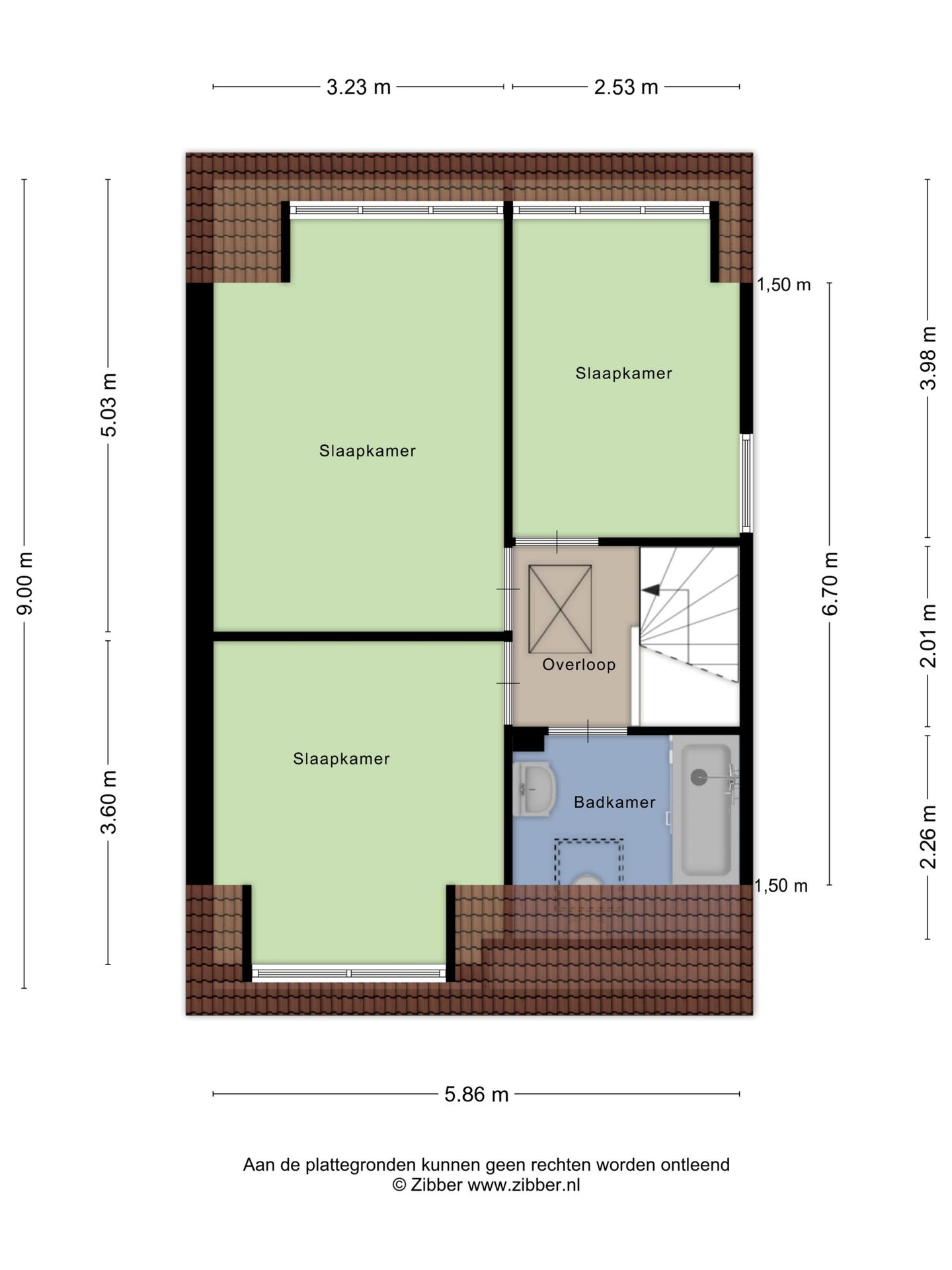 Well-maintained semi-detached home with garage near Lingemeer — 46