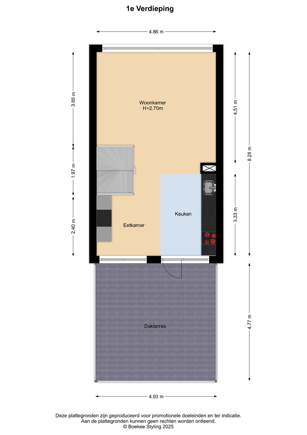 Modern family home with park views and private parking in IJmuiden — 45