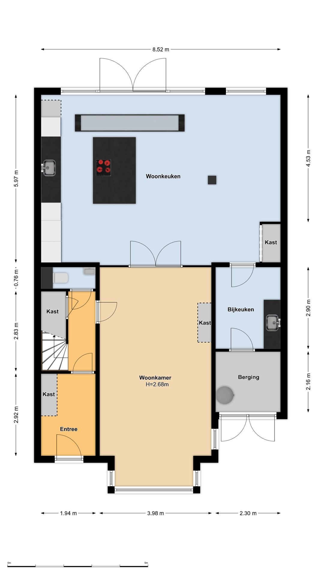 Fully Renovated Corner House with A+++ Energy Label in Elsrijk — 42