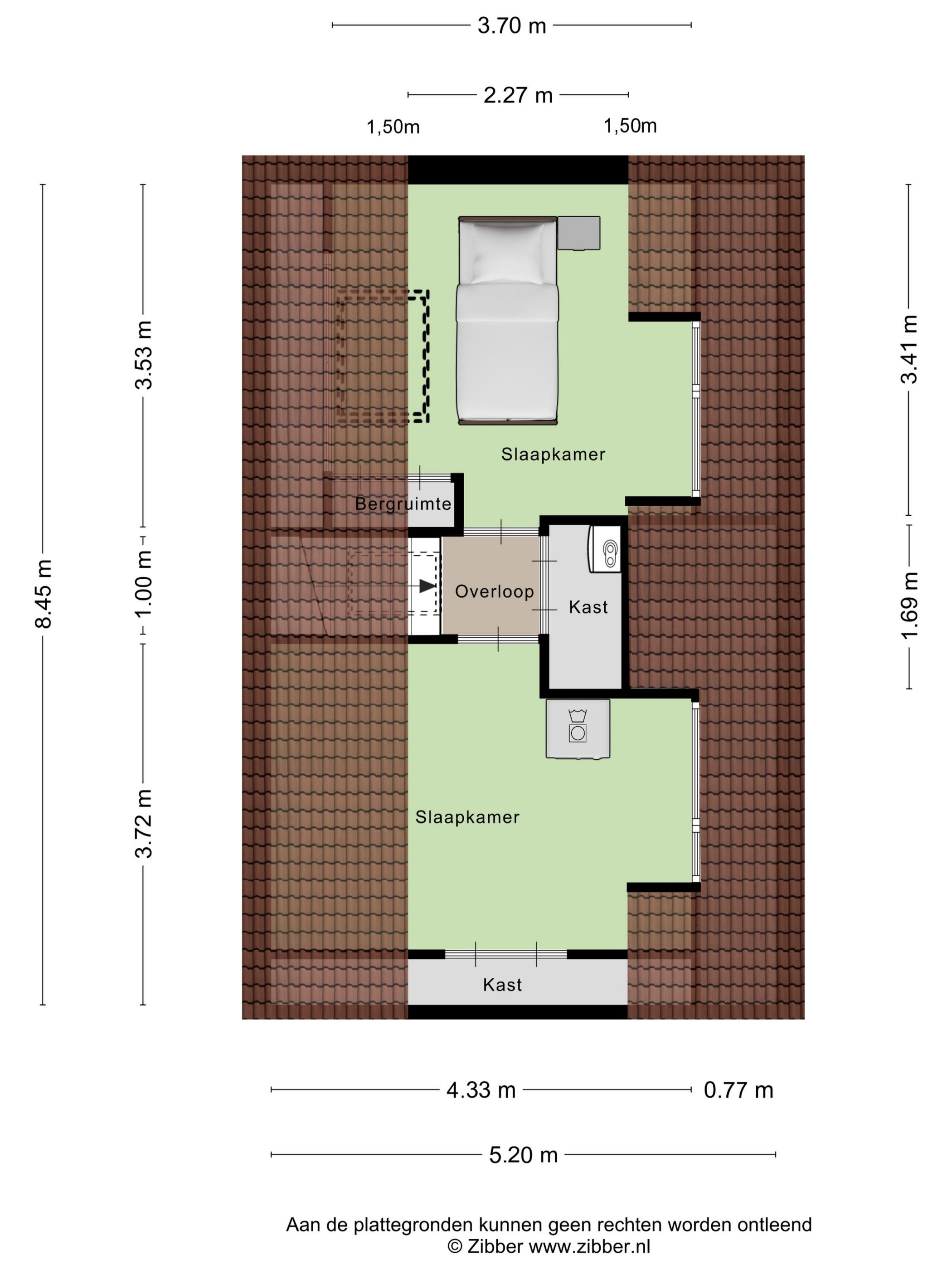 Spacious Semi-Detached Home with Garage and Serre in Uden Center — 39