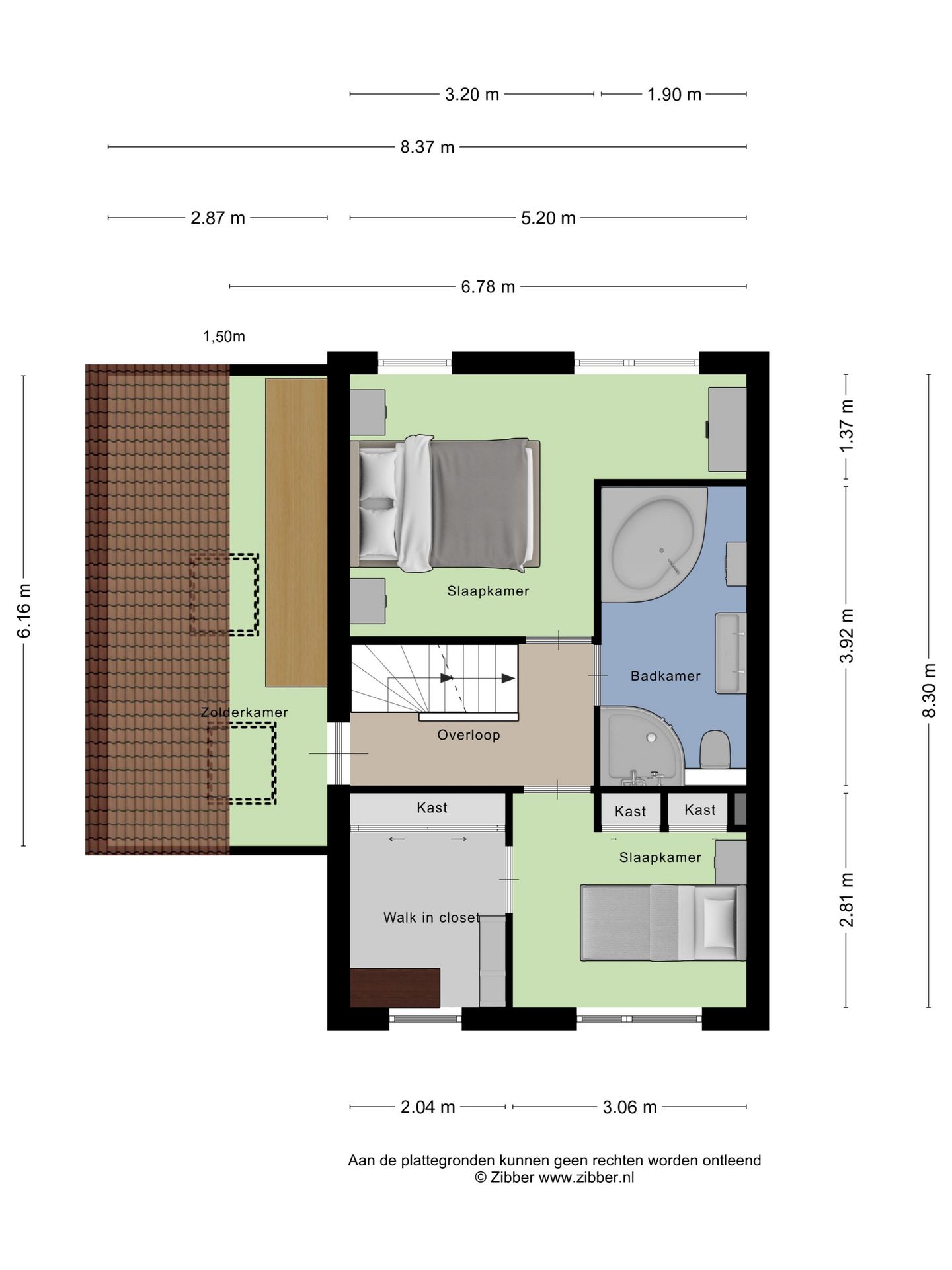 Spacious Semi-Detached Home with Garage and Serre in Uden Center — 38