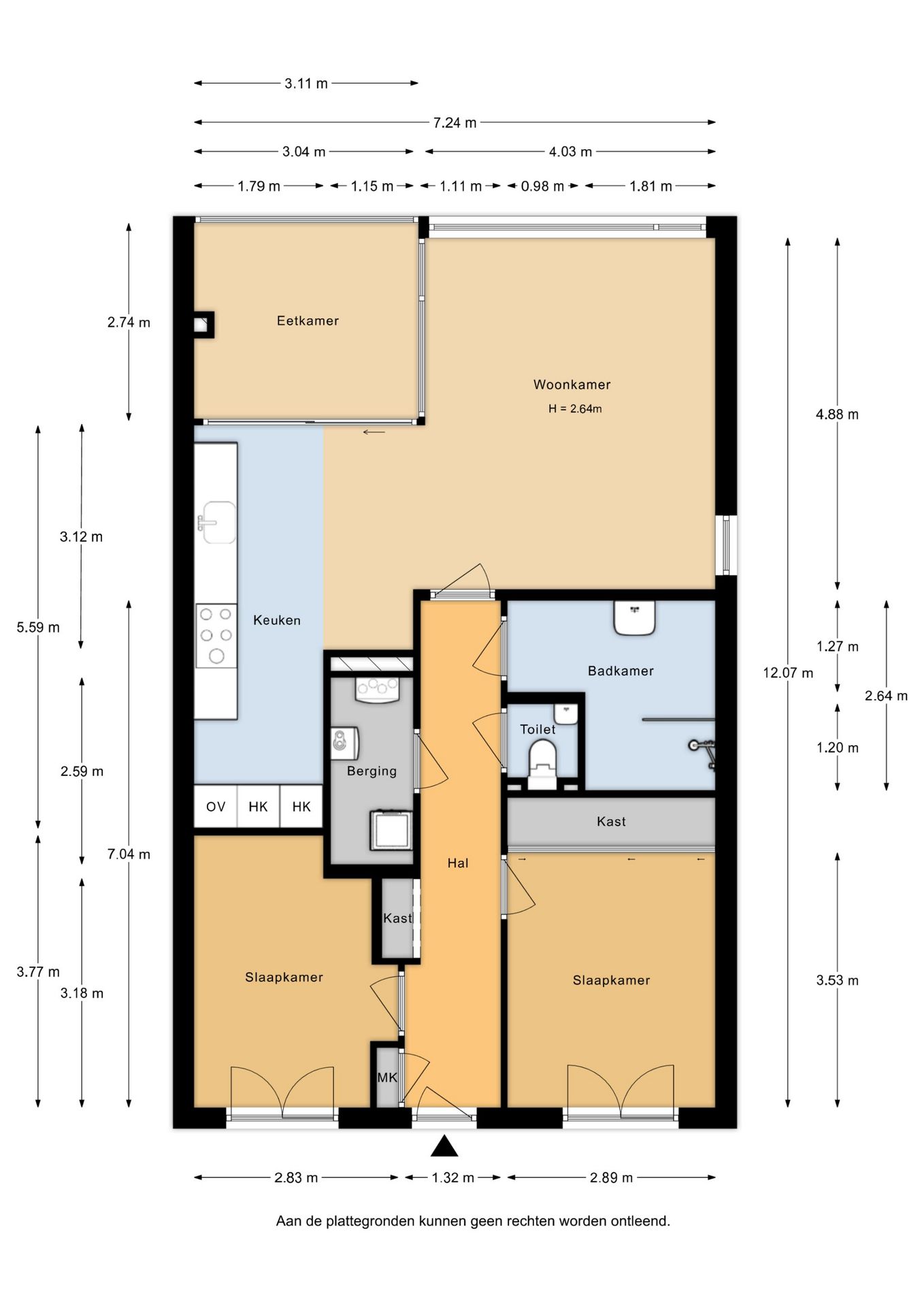 Modern Corner Apartment with Panoramic Views and Year-Round Loggia — 34
