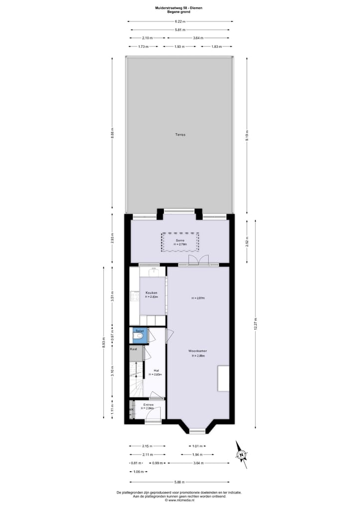 Tussenwoning te koop: Muiderstraatweg 58, Diemen