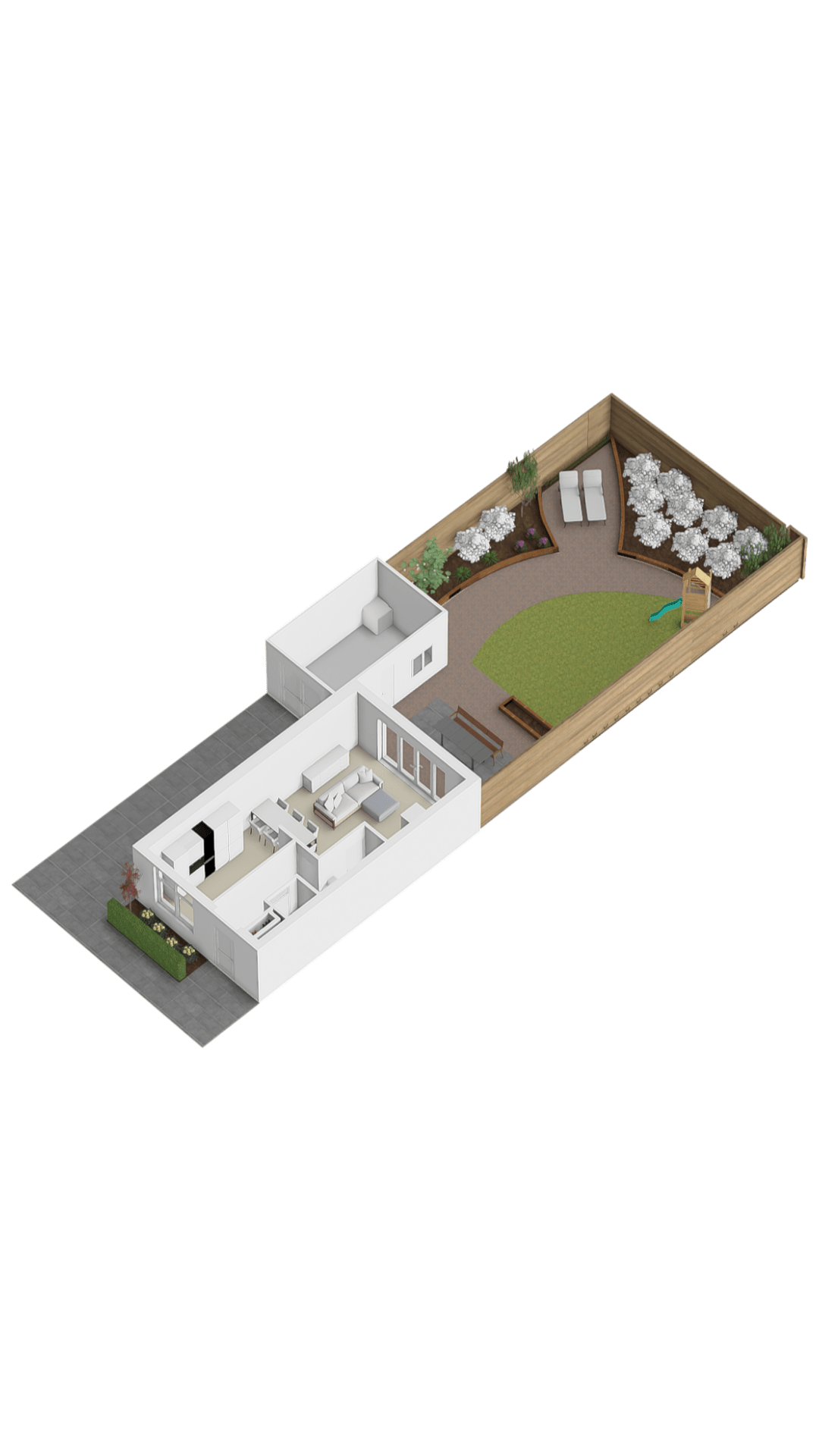 Energy-efficient corner home at the forest edge with five bedrooms and four floors — 54