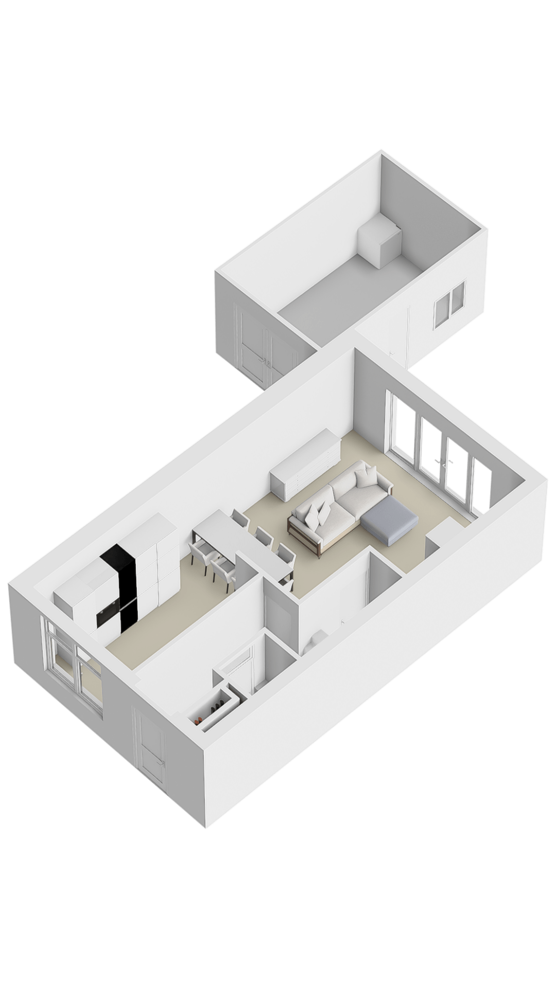 Energy-efficient corner home at the forest edge with five bedrooms and four floors — 50