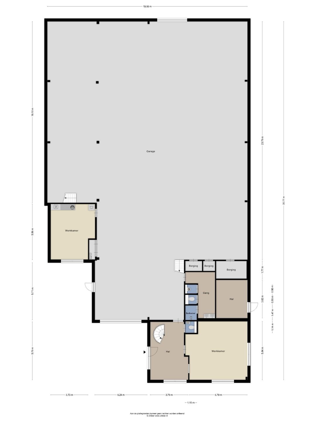 Business Residence with Industrial Hall on Vluchtoord Industrial Estate — 74