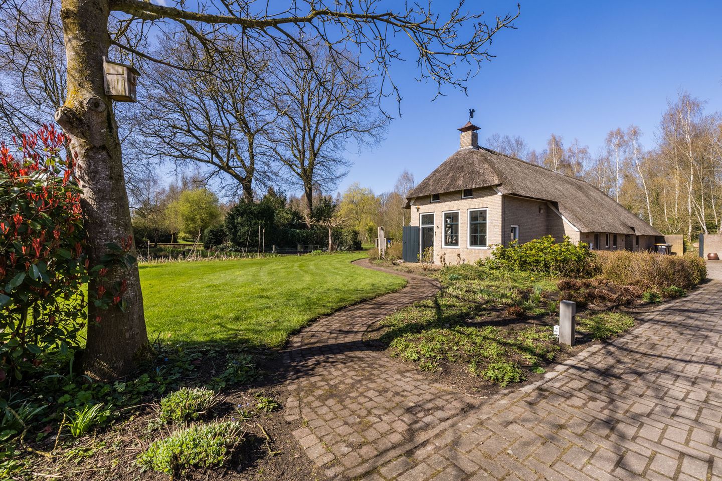 Thatched Farmhouse with Private Forest, Pool and Pond in Koekange — 49