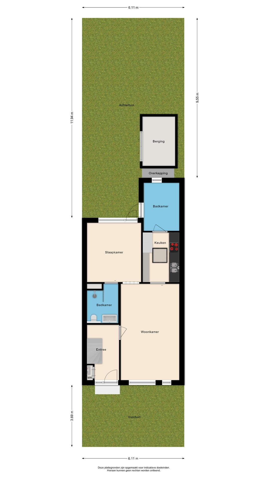 Age-Friendly Terraced Home with Garden Adjacent to Park in Hoofddorp — 32