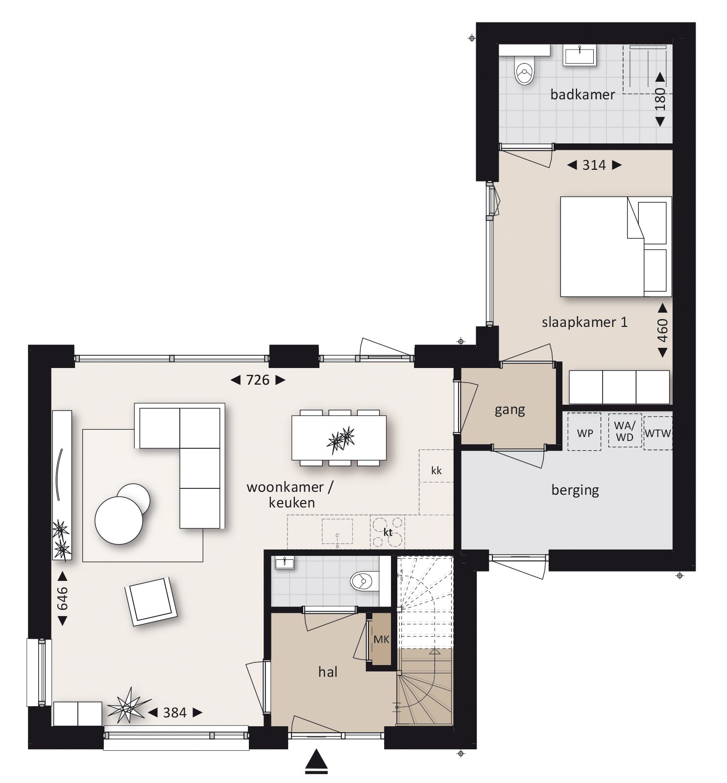 Foto 3 van Type B2 (Bouwnr. 1)