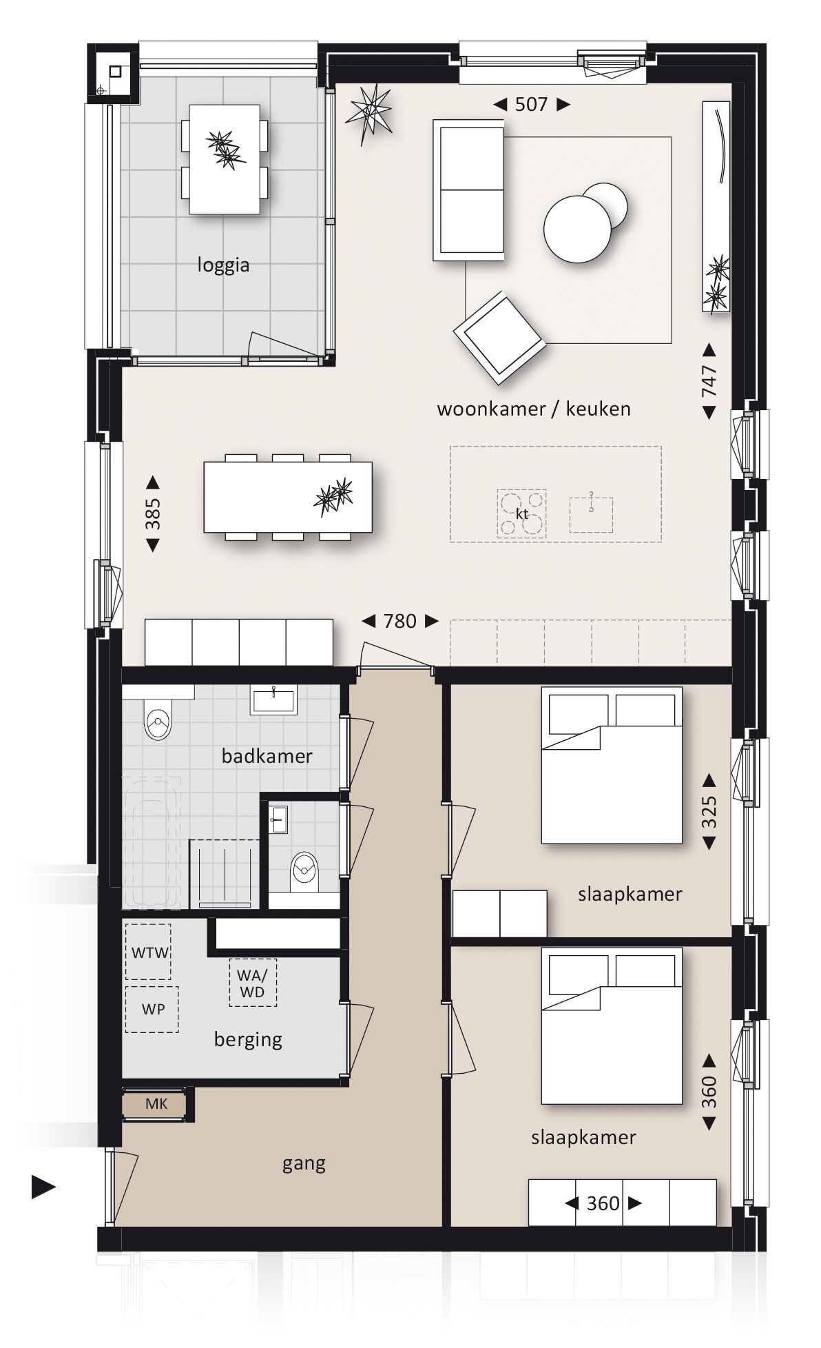Foto 3 van Type A (Bouwnr. E9)