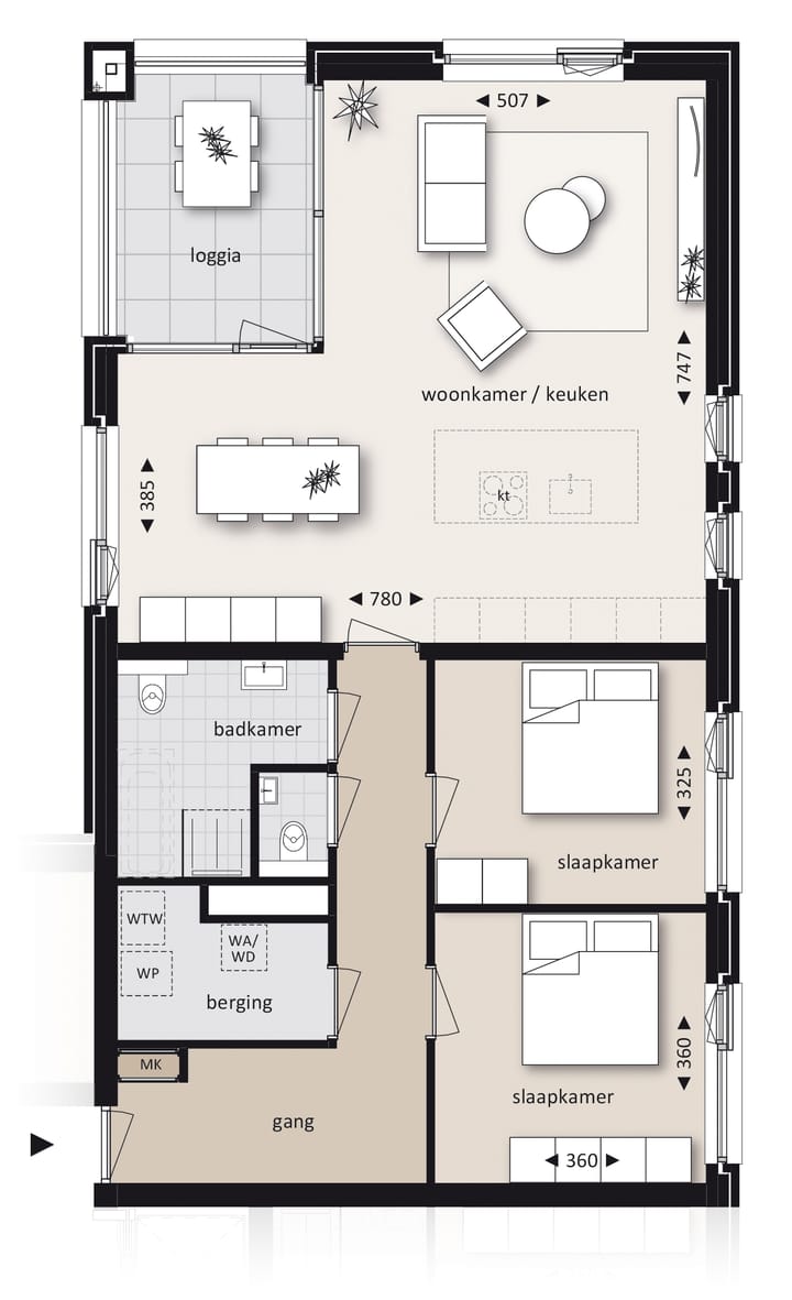 Foto 3 van Type A (Bouwnr. E9)