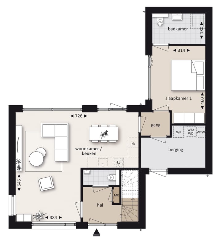 Photo 3 of Type B2 (Bouwnr. 4)