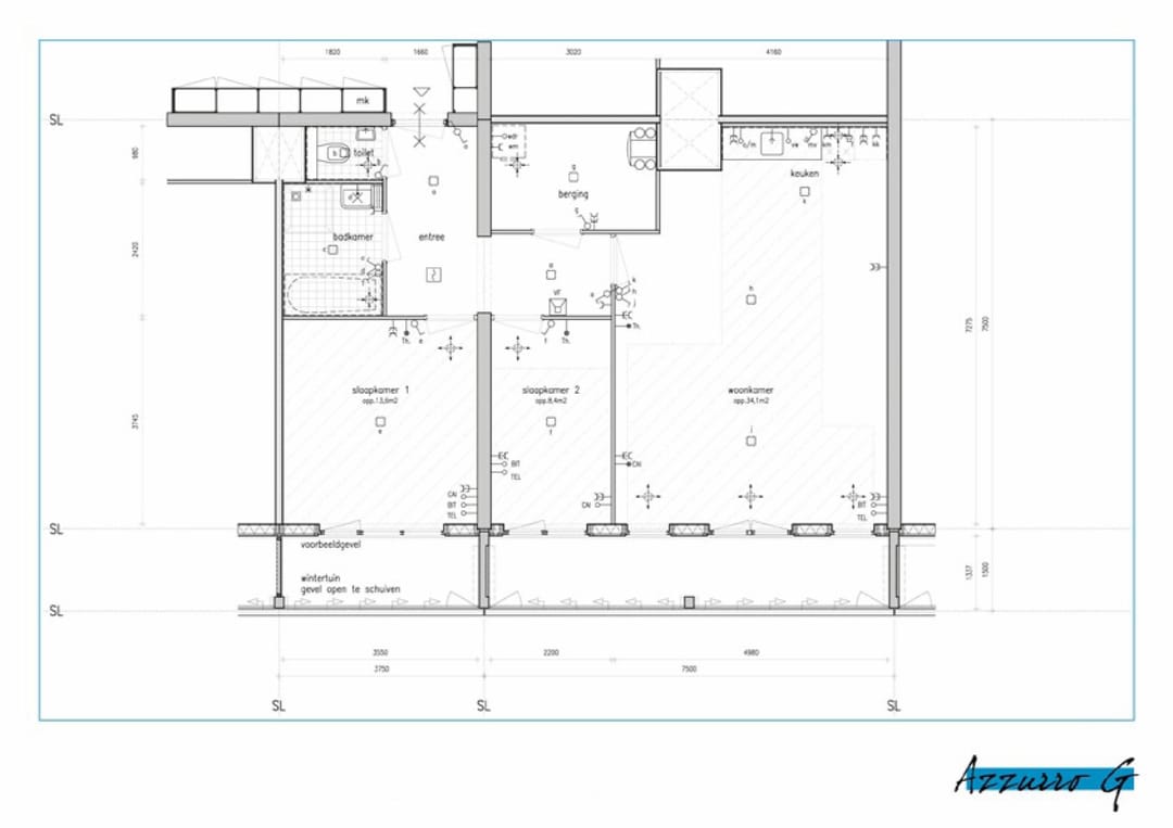 Spacious 3-Room Apartment with Double Balcony and Private Parking Near Tilburg University — 46