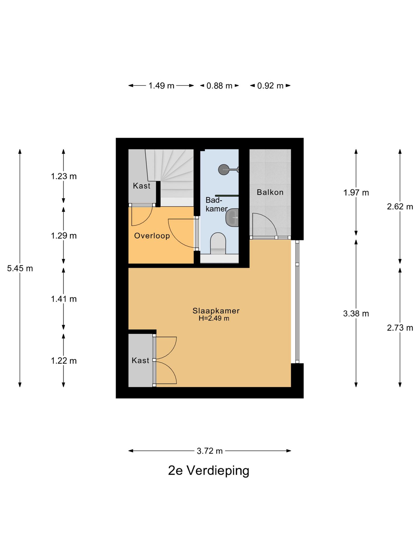 Top Floor Apartment with City Views in Historic Dordrecht Center — 29