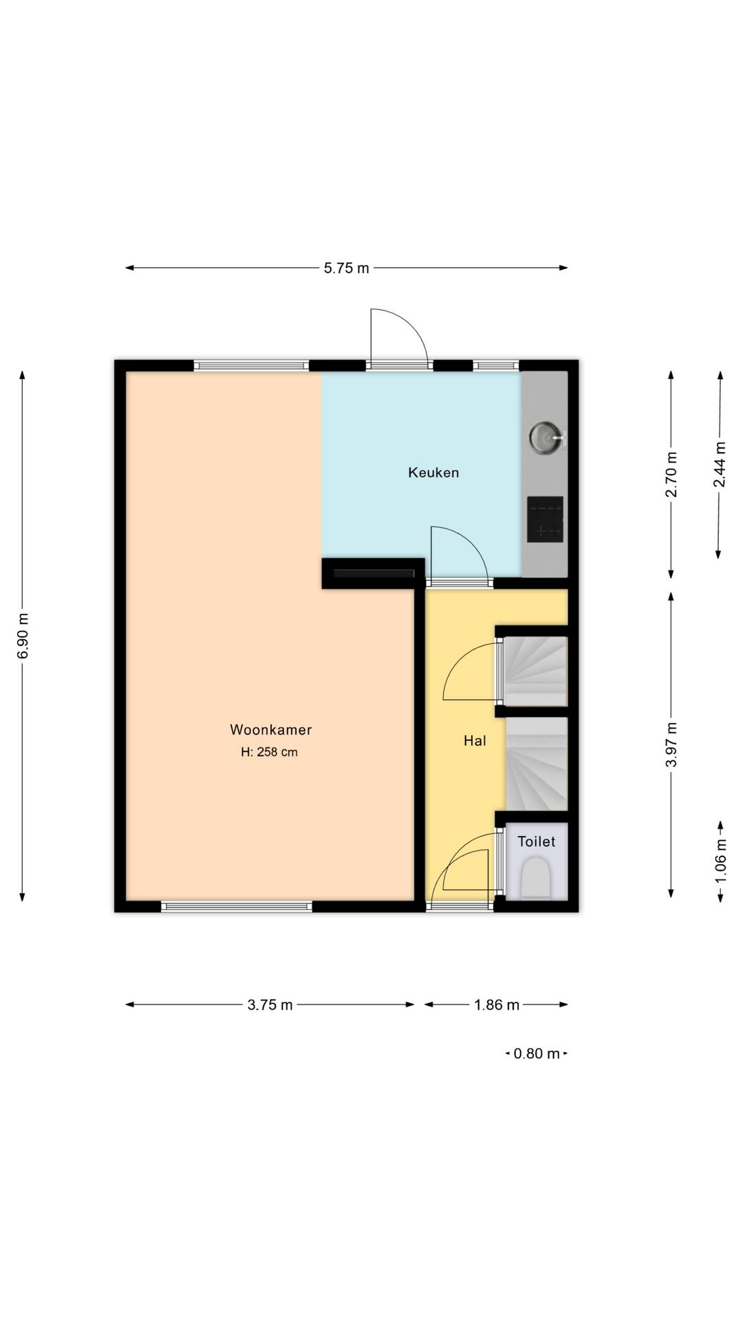 Foto 28 van Burgemeester Loysonstraat 6
